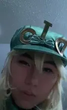 MEIFAN-peluca corta de Cosplay para hombre cabello liso de Lolita, fibra de alta temperatura, largo sintético, Rubio claro, coleta