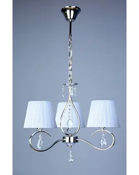 Ceiling lamp. Candlestick. Chrome Metal and crystal semi-transparent. Chrome Color and crystal. Light E14 Ref. 73377-3
Ceiling lamp. Candlestick. Chrome Metal and crystal semi-transparent. Chrome Color and crystal. Light E14 Ref. 73377-3