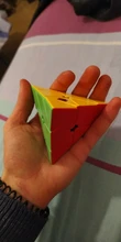 MoYu Meilong 3x3x3 pirámide Cubo mágico MoFangJiaoShi JINZITA 3x3 pegatinas de Cubo mágico Cubo rompecabezas regalo niños juguetes para niños