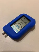 Nuevas llaves de la cubierta A93/A63 LCD de silicona color azul para Starline A93 A63 A96 A66 LCD llavero coche remoto 2 maneras alarma