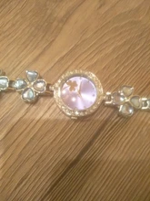 Reloj de pulsera de cuarzo con diamantes de imitación para mujer, pulsera de lujo con trébol de cuatro hojas, a la moda, regalos, 1 Uds.