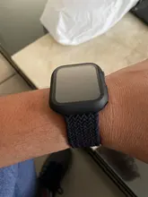 Correa trenzada para Apple watch, Correa trenzada para iWatch de 44mm y 40mm, pulsera de reloj de tela de 38mm/42mm, serie applewatch 6 5 4 3 SE
