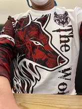 Sudadera con capucha para hombre y mujer, con estampado en 3D de Animal Wolf, ropa para parte superior masculina, Casual y a la moda, estilo Harajuku, DW066