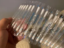 Bastoncillo de Alcohol médico de algodón, hisopo desinfectante, Kit de herramientas de ayuda para limpieza de heridas para IQOS 2,4 PLUS LIL/LTN/HEETS/GLO calentador, 50 Uds.