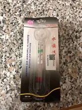 Medidor de vidrio para acuario, Tanque De Agua de peces, termómetro de temperatura con ventosa Digital para el hogar de 0 a 44 grados Ce