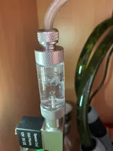 Diffuser Regulator Bubble-Counter-Check-Valve Aquarium Co2 Prevent Backflow Aluminum