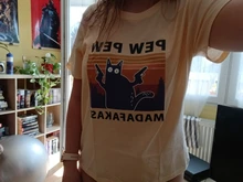 Graphic Tees Funny-Shirts Harajuku-Tops Print Loose Madafakas Crew-Neck Summer for Woman