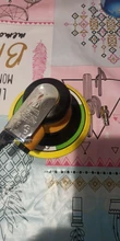 Lijadora de aire neumática de 5/6 pulgadas, herramienta de pulido, máquina de Palma Orbital aleatoria, amoladora para el cuidado de la pintura del coche, eliminación de óxido