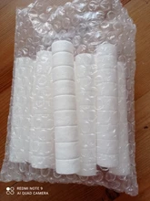 Filtro de algodón para ducha de baño, cabezal de ducha de chorro ajustable, ahorro de agua de alta presión, filtro de aniones, SPA, 10 Uds.