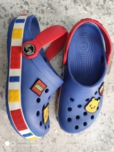 De moda niño niña playa zapatillas Sandalias de verano zapatos para niños con dibujos animados EVA resistencia transpirable antideslizante bebé