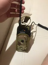 Bolsa de bolsillo para walkie-talkie de caza, bolsa de soporte para deportes tácticos, militar, Molle, nailon, Radio, revistas Mag