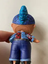 L O L ¡Sorpresa! Juego de muñeca brillante con ropa y zapatos para niño, juguete Punk, edición limitada