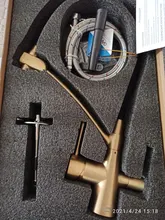 GAPPO-grifo extraíble para fregadero de cocina, mezclador de agua con grúa de 360 grados, Mezclador caliente y frío de cocina, cascada