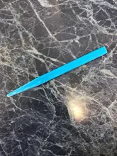 Espátula de mezcla Dental, cuchillo de mezcla Dental, cemento en polvo de plástico, cuchillo de mezcla de yeso, material Dental, herramienta de laboratorio Dental, 5 uds.