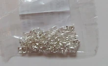 100 unids/lote 4mm alambre de protectores de protección de alambre tutor protectores de bucles en forma de accesorios cierres conector para la fabricación de la joyería