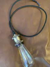 Fitting Bulb Socket Socket-Pendant-Lights Screw-Base Retro-Lamp-Holder Aluminum-Light