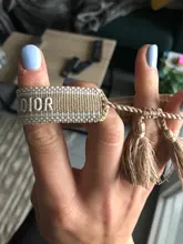 Pulsera de la amistad para hombre y mujer, brazalete de borla bordada ajustable, pulsera trenzada Vintage para pareja, joyería 2021