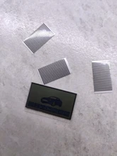 2 uds E90 pantalla LCD para 2 uds/lote 2 ruso-coche sistema de alarma StarLine E90 LCD llavero para mando a distancia E90 Control remoto llavero