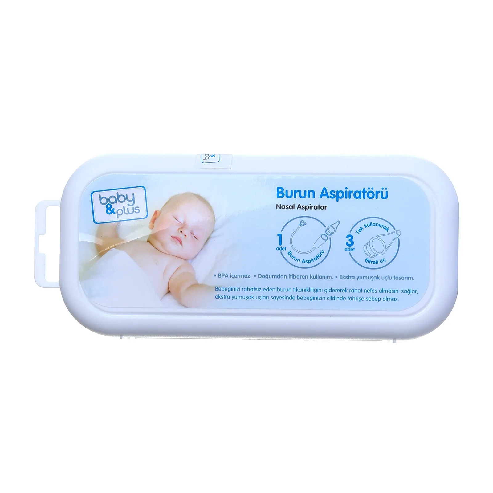 ebebek baby&plus Baby Nasal Aspirator
ebebek baby&plus Baby Nasal Aspirator