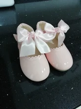 Zapatos de charol con lazo para niñas pequeñas, calzado de baile de Color sólido, primavera y otoño, SMG104