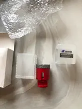 SHDIATOOL 1 pieza de brocas de perforación de diamante soldadas al vacío azulejo de porcelana M14 brocas de conexión mármol , piedra , sierra de masonryHole