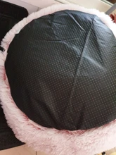 Cama de felpa redonda para mascotas nido de gato semicerrado para Comodidad para dormir profunda en invierno, cama para gatos, pequeña esterilla, cesta, perrera suave, novedad