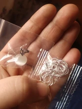 NEHZY-colgante de Plata de Ley 925 con forma de manzana y ópalo rosa, collar de 45CM de longitud