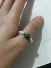 Momiji perla de agua dulce Irregular perlas anillos para las mujeres hecho a mano con piedra Natural de la joyería de Boho regalo elástico ajustable venta al por mayor