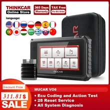 MUCAR Vo6 Professional Auto OBD2 Scanner Full System Automotivo ECU Coding Action Test Lifetime Free Update Diagnostic Tools MUCAR Vo6 Professional Auto OBD2 Scanner Full System Automotivo ECU Coding Action Test Lifetime Free Update Diagnostic Tools