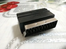 Audio-Video-Adapter Scart Female PS4 Input for 3RCA VCR TV Wii Dvd Phono AV High-Quality