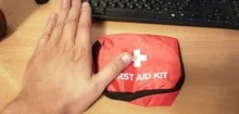 Kit de primeros auxilios de 0,7 L, bolsa vacía de PVC para exteriores, Camping, supervivencia, emergencia, impermeable