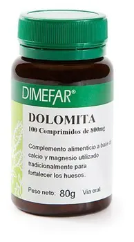 Dolomite 800 mg 100 Comp 
Dolomite 800 mg 100 Comp