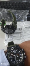 SMAEL-Reloj deportivo de cuarzo para hombre, cronógrafo analógico de estilo militar y a la moda, código 1545