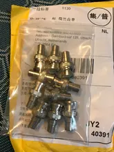 Wsdcam 10 unids/set Jack macho BNC a enchufe hembra de RCA recto convertir adaptador de conector para cámara de seguridad CCTV vídeo de vigilancia.