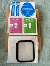 Protector de pantalla para apple watch, 44MM, 40MM, Serie 6, 5, 4, 3, se, 42MM, 38MM, 9D, película suave HD, accesorios para iwatch