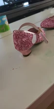 ULKNN los niños zapatos de tacón alto zapatos de cuero de las muchachas de flor de rosa de los niños 2021 zapatos de niñas Nudo de mariposa tamaño 26-38