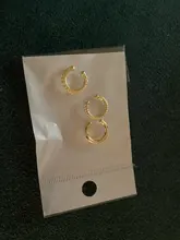 3 unids/set Clips pendiente para las mujeres Unisex minimalista cartílago conjunto de pendientes de aro de moda brazalete de oído falsificación piercing Clip en pendientes