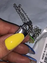 Collar de cerradura Chapado en Metal para mujer, colgante lujoso de cadena para clavícula, joyería europea y americana, nueva, gran oferta