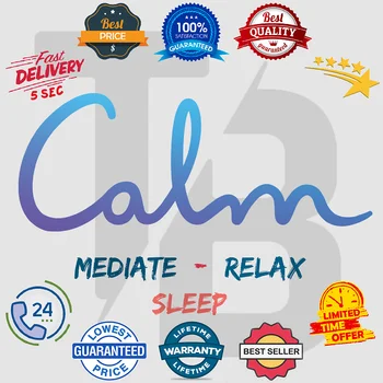 Calm App Mediate / Sleep / Relax Lifetime Warranty 
Calm App Mediate / Sleep / Relax Lifetime Warranty
