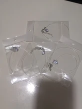 Collar de hilo de pescar transparente para mujer, gargantilla de diamantes de imitación, colgante de cadena Invisible, joyería femenina