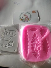 Fondant-Mold Moulds Cake-Decorating Cookie-Baking Gumpastes Leaf-Shape Chocolate Silicone