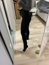 Pants Women SHEIN Waist Paperbag Elegant BELTED Frill Skinny Spring Summer Detail Solid