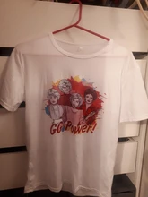 Camiseta de moda de Stay Golden para mujer, blusa blanca Vogue para mujer, Camisetas estampadas You cant Sit With Us para chica harajuku 2021