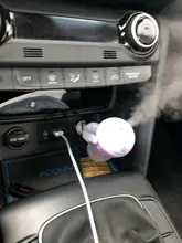 1 Uds 12V coche ambientador de aire del difusor del aceite del coche de vapor de aire humidificador Aroma difusor Mini difusor purificador de aire fabricante de la niebla nebulizador