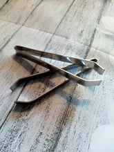 Pinzas para quitar espinas de pescado, pinzas de acero inoxidable para recoger pescado, utensilios de mariscos, artesanías inofensivos