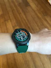 22mm banda de silicona para Samsung Galaxy ver 46mm 42mm deportes correa para Samsung Gear S3 frontera/activo 2 Huawei Watch 2