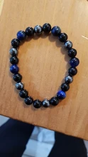 De moda 10mm brazaletes ojo de tigre de los hombres hematita Pulsera Energy Balance obsidiana joyas para cuidado de la salud para el regalo de las mujeres Pulsera Hombre