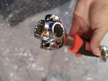 Llave de tigre de mano 48 en 1 para reparación de coches y muebles, llave inglesa Torx de 360 grados y 6 puntos