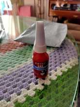 Sellador de alambre adhesivo, hilo anticorrosión, pegamento anaeróbico azul 242, 10ml, nuevo adhesivo anaeróbico