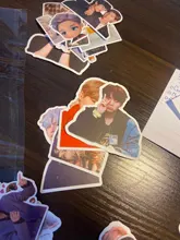 Pegatinas Kpop para ordenador portátil, equipaje, Maleta de motocicleta, monopatín, teléfono, PVC, 50 Uds.